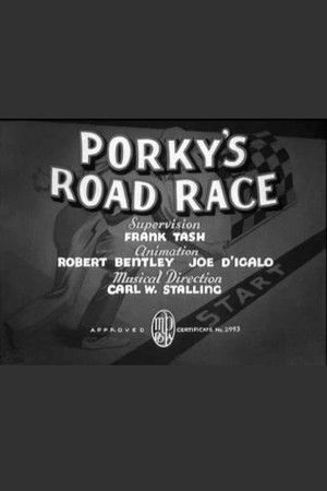 Porky's Road Race poszter