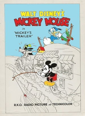 Mickey's Trailer poszter