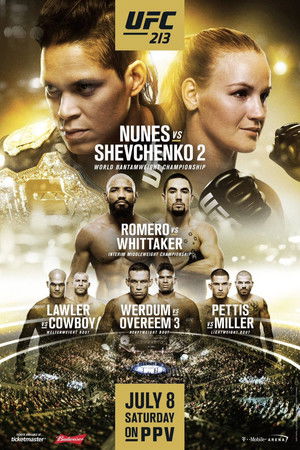UFC 213: Romero vs. Whittaker poszter