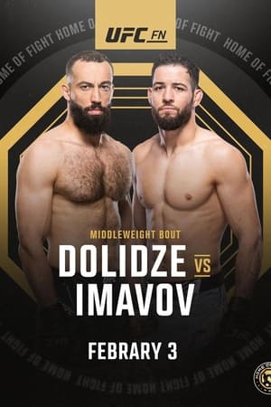 UFC Fight Night 235: Dolidze vs. Imavov poszter