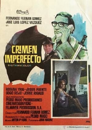 Crimen imperfecto poszter