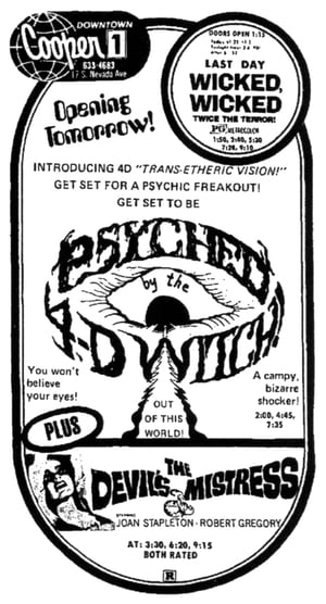 Psyched by the 4D Witch (A Tale of Demonology) poszter