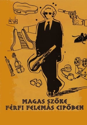 Magas szőke férfi felemás cipőben