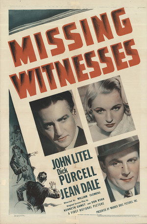 Missing Witnesses poszter