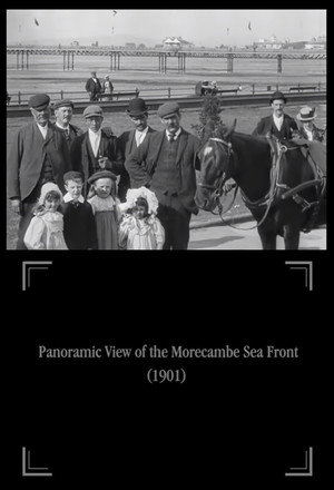 Panoramic View of the Morecambe Sea Front poszter