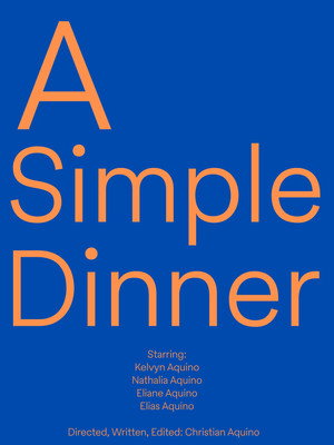 A Simple Dinner poszter