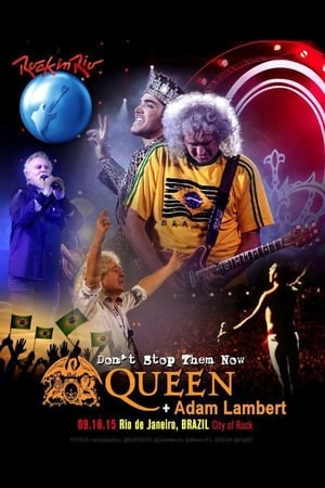 Queen and Adam Lambert: Rock in Rio 2015 poszter