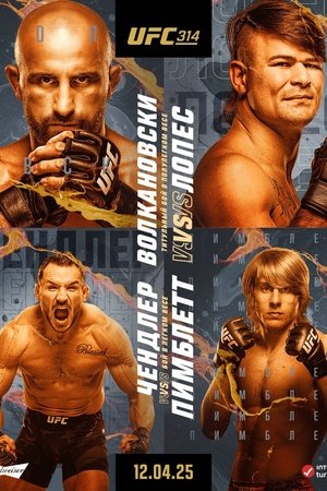UFC 314: Volkanovski vs. Lopes poszter