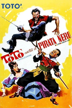 Totò contro il pirata nero poszter