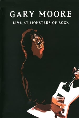 Gary Moore: Live at Monsters of Rock poszter