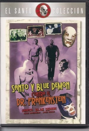 Santo y Blue Demon contra el doctor Frankenstein poszter