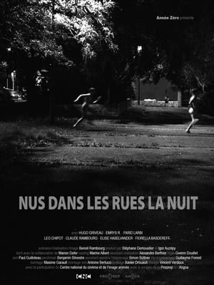 Nus dans les rues la nuit poszter