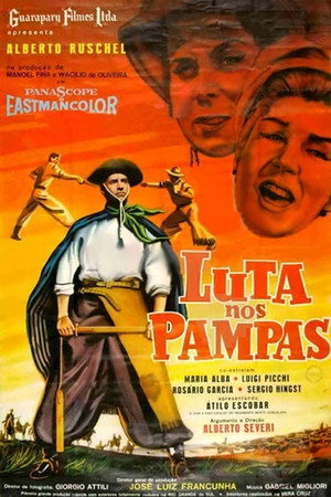 Luta nos Pampas poszter