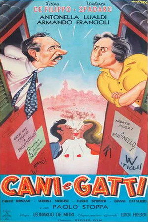 Cani e gatti poszter