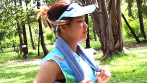 A Running Girl háttérkép
