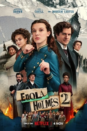 Enola Holmes 2 poszter