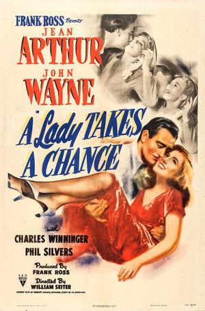 A Lady Takes a Chance poszter
