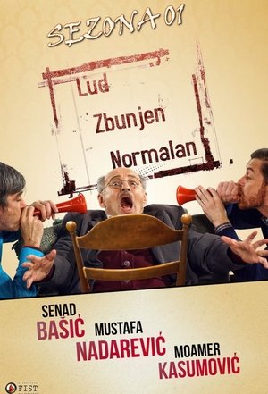 Lud, zbunjen, normalan