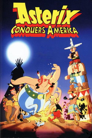 Asterix Amerikában poszter