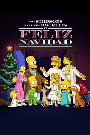 A Simpson család és Andrea Bocelli: „Feliz Navidad” poszter