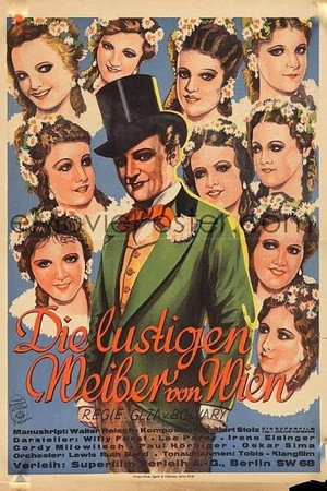 Die lustigen Weiber von Wien poszter