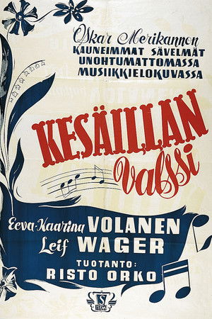 Kesäillan valssi poszter
