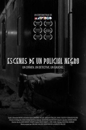 Escenas de un policial negro poszter