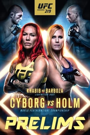 UFC 219: Cyborg vs. Holm poszter