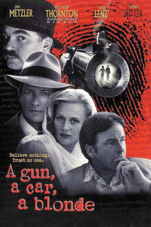 A Gun, a Car, a Blonde poszter