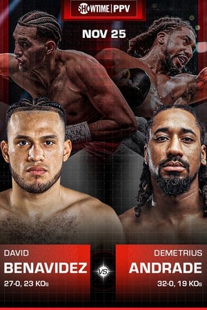 David Benavidez vs. Demetrius Andrade poszter