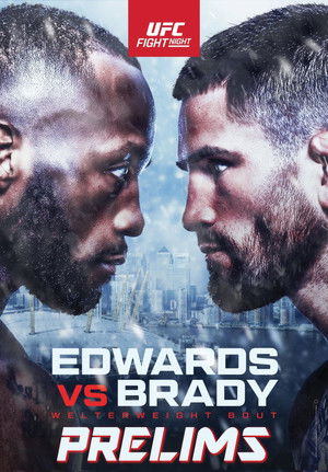 UFC Fight Night 255: Edwards vs. Brady poszter