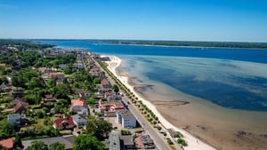 Die Ostsee von oben háttérkép