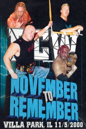 ECW November to Remember 2000 poszter