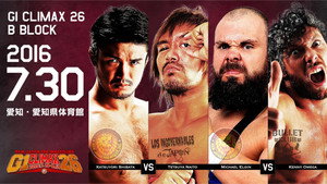 NJPW G1 Climax 26: Day 8 háttérkép