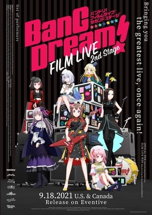 BanG Dream! FILM LIVE 2nd Stage poszter