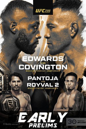UFC 296: Edwards vs. Covington poszter