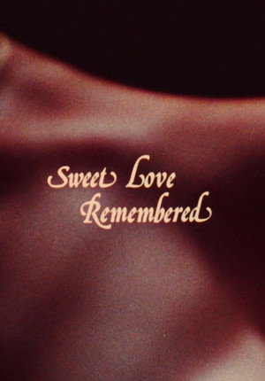 Sweet Love Remembered poszter