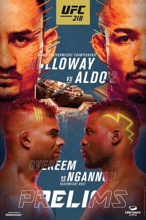 UFC 218: Holloway vs. Aldo 2 poszter