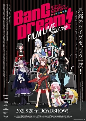 BanG Dream! FILM LIVE 2nd Stage poszter