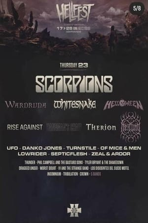 Scorpions - Au Hellfest 2022 poszter