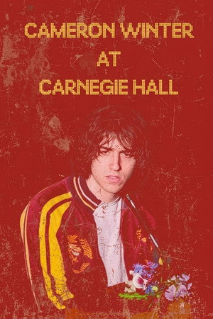 Cameron Winter at Carnegie Hall poszter