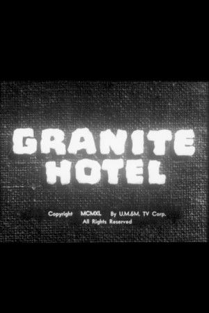 Granite Hotel poszter