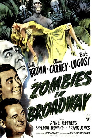 Zombies on Broadway poszter