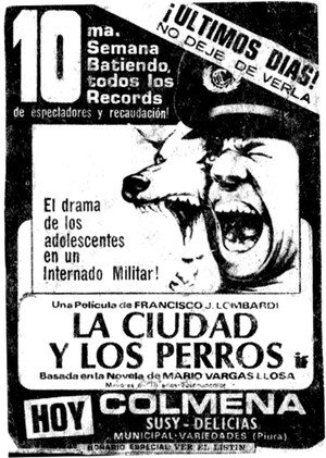 La ciudad y los perros poszter