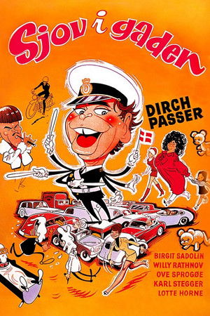 Sjov i gaden poszter