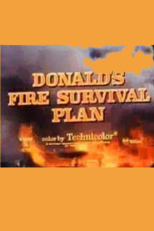 Donald's Fire Survival Plan poszter