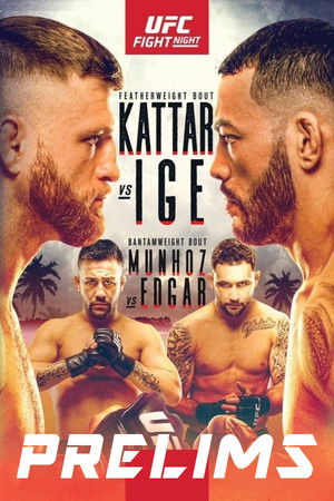 UFC on ESPN 13: Kattar vs. Ige poszter