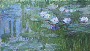 Le ninfee di Monet háttérkép