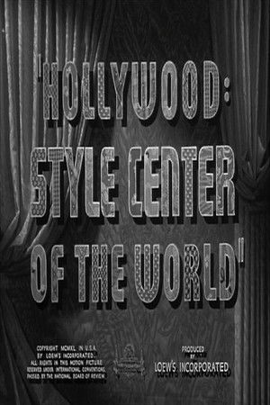 Hollywood: Style Center of the World poszter