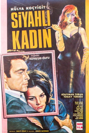 Siyahlı Kadın poszter